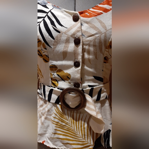 Summer floral print shirt - Picture 2 of 5